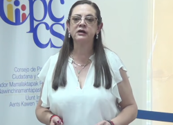 Daniella Camacho, concursante para Fiscal General del Estado.