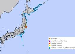 Japón activa la alerta de tsunami tras fuerte terremoto de 7,3 en Fukushima