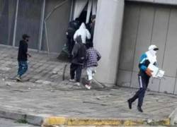 Por robar bienes de la Fiscalía en Quito, durante las protestas de junio, un hombre fue condenado