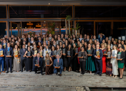 Representantes de empresas premiadas por CERES.