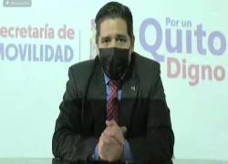 Secretario de Movilidad de Quito, Ricardo Pozo.