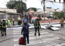 El piloto fue el único que sobrevivió a este accidente.