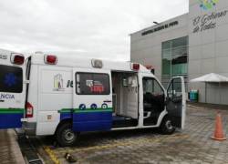 Imagen referencial. MSP rechaza el bloqueo de una ambulancia durante protestas.