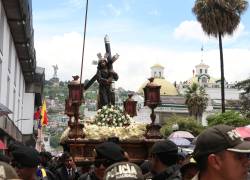 Fotografía que muestra la procesión de Jesús del Gran Poder, uno de los eventos más emblemáticos en Semana Santa.