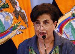 Fotografía de archivo de la canciller ecuatoriana Gabriela Sommerfeld.