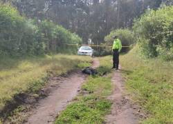 El cuerpo de Miguel Ángel Nazareno fue hallado en la vía al Pasochoa.