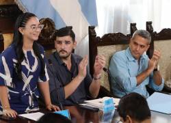 Blanca López se convirtió en la vicealcaldesa más joven de Guayaquil; así fue la primera sesión del nuevo Concejo