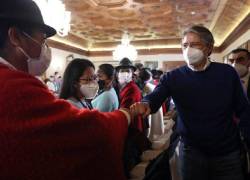 Es una movilización indefinida hasta tener los resultados, ha manifestado el indígena Leonidas Iza, líder de las marchas.