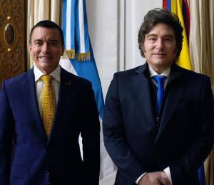 Esta será la agenda oficial de la visita de Javier Milei a Ecuador para reunirse con Daniel Noboa