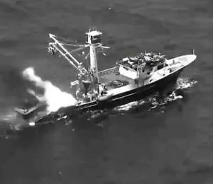 EE.UU. destruye un quinto barco presuntamente vinculado a Los Choneros