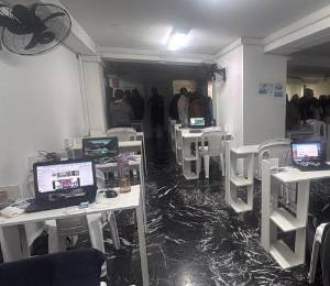 Intervención de call center extorsivo en Quito.