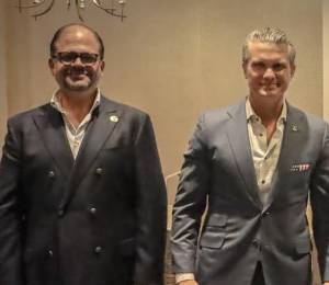 Secretario de Guerra de EE.UU. se reúne con ministros de Ecuador para fortalecer cooperación bilateral