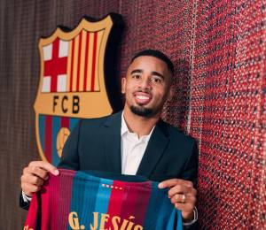 Gabirle Jesus, jugador del FC Barcelona.
