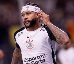 Memphis Depay, exjugador del Corinthians.