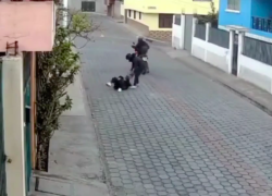 Mujer fue asaltada y agredida por delincuentes en el norte de Quito.