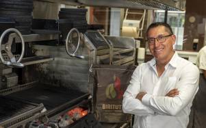 Xavier Gordillo, fundador y gerente general de la marca de carbón ecológico Biritute.