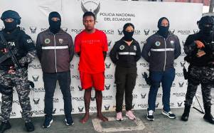 David Ismael Robinson Mina, de 21 años, fue detenido en el sector Valle Hermoso, en el cantón Esmeraldas.