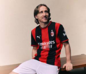 Luka Modrić, jugador del AC Milan.