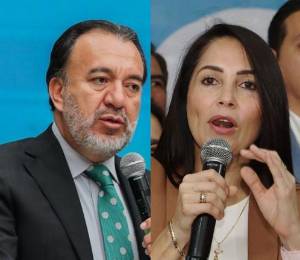 Pabel Muñoz y Luisa González.