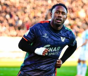 John Yeboah, jugador del Venezia.