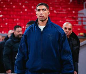 Achraf Hakimi, jugador del PSG.
