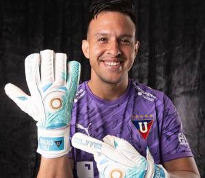 Gonzalo Valle, portero de Liga de Quito.