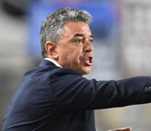 Marcelo Gallardo, entrenador de Ecuador.