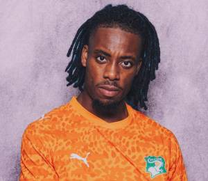 Elye Wahi, jugador de la selección de Costa de Marfil.
