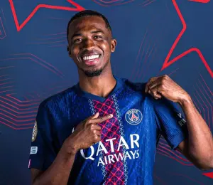 Willian Pacho, vigente campeón de la UEFA Champions League,