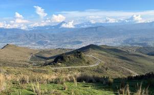 Fotografía del páramo de Quisapincha, en Tungurahua