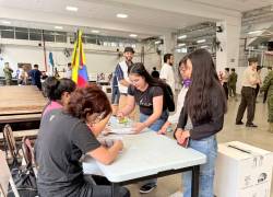 Así fue la votación en el exterior.