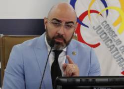 Fotografía del presidente del Consejo de la Judicatura, Mario Godoy.