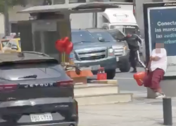 Balacera en las calles Esmeraldas y Pedro Pablo Gómez de Guayaquil.