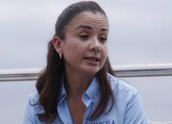 Fotografía de archivo de la prefecta del Guayas, Marcela Aguiñaga.