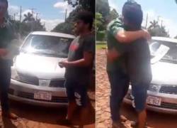 VÍDEO: En Paraguay un padre sortea su auto para la operación de su hija y el ganador se lo devuelve