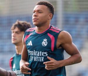 Kylian Mbappé, jugador del Real Madrid.