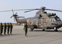 Helicópteros H225 con capacidad para transportar hasta 23 personas.