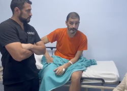 Grabación del alcalde Aquiles Alvarez en una clínica privada de Guayaquil.