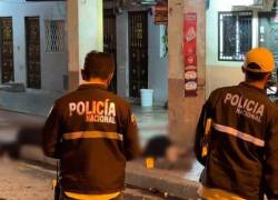 Hasta el lugar acudieron agentes de Criminalística, quienes acordonaron la escena para levantar indicios.
