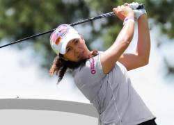 Daniela Darquea, la primera golfista ecuatoriana en alcanzar un cupo en los Juegos Olímpicos.