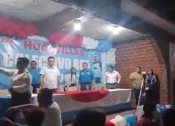 VIDEO: Presunto atentado con explosivo en mitin de la Revolución Ciudadana en Huaquillas; Correa se pronuncia