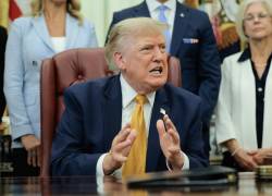 Fotografía referencial del presidente de Estados Unidos, Donald Trump.