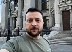 Estados Unidos tenía información de los planes de Rusia, pero no quiso oir sobre ese tema Volodimir Zelenski, presidente de Ucracia.