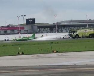 Incidente en pista de aterrizaje del aeropuerto de Guayaquil provoca su cierre por horas y fuerza a avión que partió de Miami a aterrizar en Manta