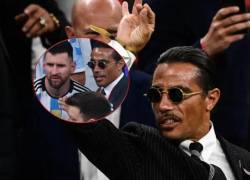 VIDEO: Así respondió el cocinero Salt Bae al 'desplante' de Messi durante la celebración del Mundial