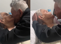 Por allá nos vemos: abuelo se despide de su esposa luego de 73 años de matrimonio
