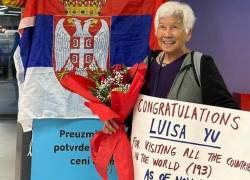 Luisa Yu: la aventurera que logró visitar 193 países a sus 79 años