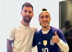 Juan Polcán paso casi diez horas a las afueras de la casa de Lionel Messi con la ilusión de conocerlo. Al final del día, su sueño se cumplió.