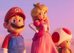 Fotograma cedido por Universal Pictures de la película animada 'The Super Mario Bros'. El fontanero más famoso de los videojuegos salta a la gran pantalla con The Super Mario Bros.
