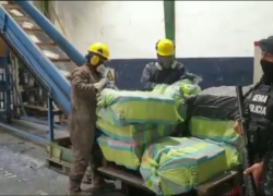 La Policía Nacional destruyó cerca de 1,8 toneladas de droga a través del proceso de encapsulación.